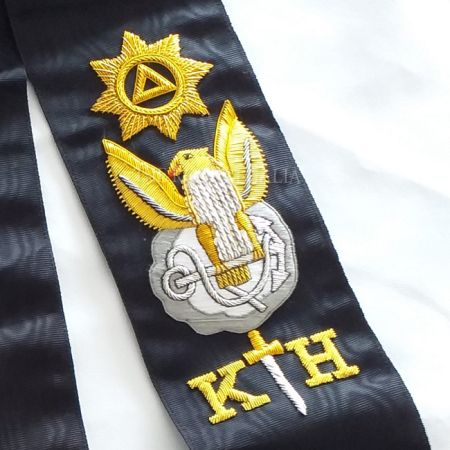 Scottish rite 30th degree Sash Black #2