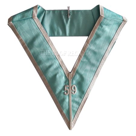 Irish Officer collar with Lodge Number