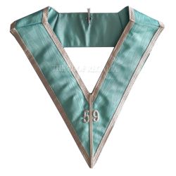 Irish Officer collar with Lodge Number