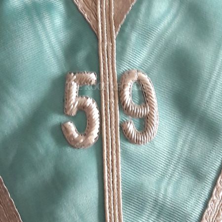 Irish Officer collar with Lodge Number #2