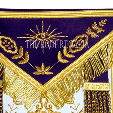 Masonic Grand Lodge officer PM apron #2