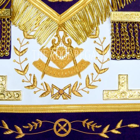 Masonic Grand Lodge officer PM apron #3