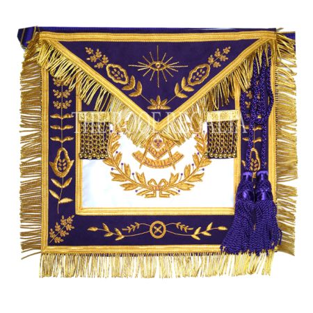 Masonic Grand Lodge officer PM apron