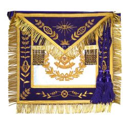 Masonic Grand Lodge officer PM apron