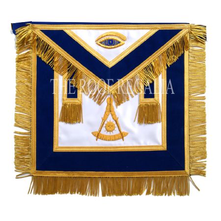 Masonic Past Master Apron gold