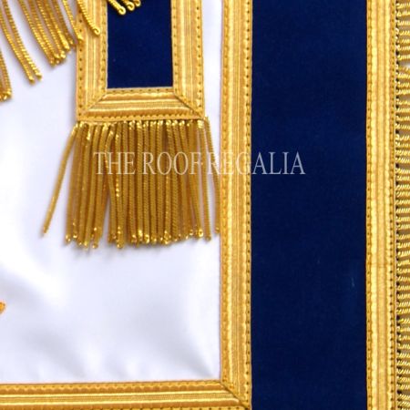 Masonic Past Master Apron gold #3