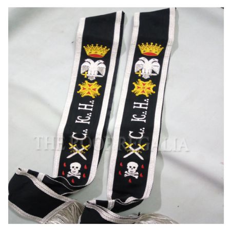 Scottish Rite CKH Sash Black