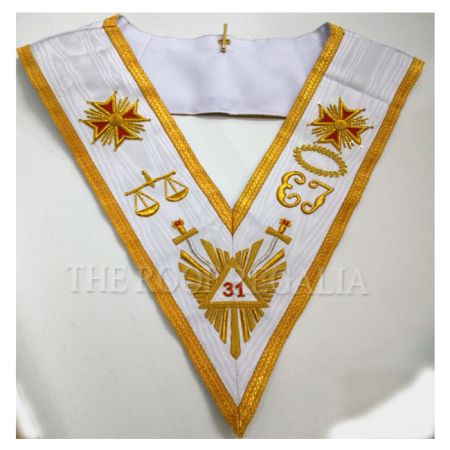 Masonic Scottish Rite 31 degree Collar