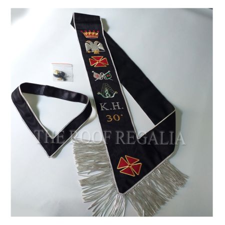 AASR 30th degree KH Black Sash