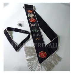 AASR 30th degree KH Black Sash