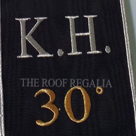 AASR 30th degree KH Black Sash #4