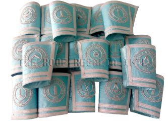 Masonic Craft Lodge Gauntlet with Badge