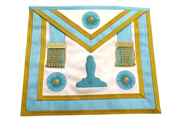 MASTER MASON APRON WITH OIFFCER BADGE #2