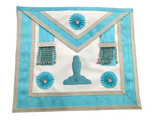 MASTER MASON APRON WITH OIFFCER BADGE