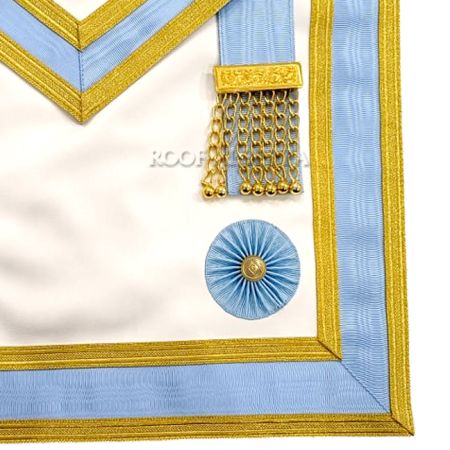 Traditional Quality lambskin Leather Centennial Master Mason Apron #2