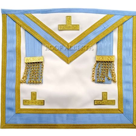 Traditional Quality Lambskin Leather Centennial Past Master Apron