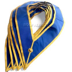 Masonic Collar Royal Blue Gold Trimmed
