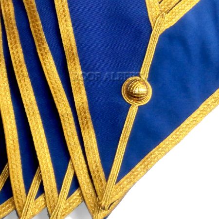 Masonic Collar Royal Blue Gold Trimmed #2