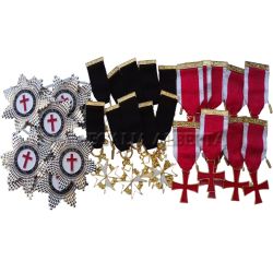 Masonic Knight Templar Jewels