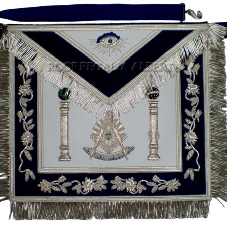 Past Grand Apron Silver embroidery