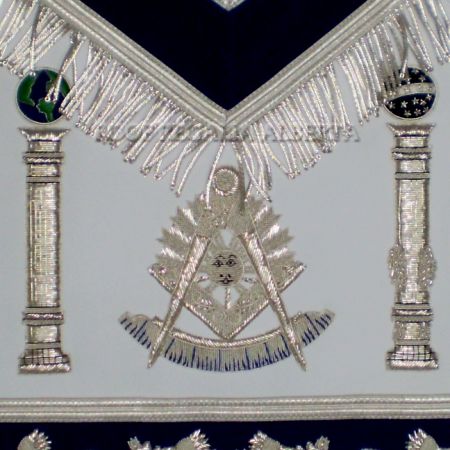 Past Grand Apron Silver embroidery #3