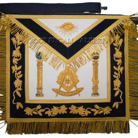Grand Lodge Past Master Apron Gold