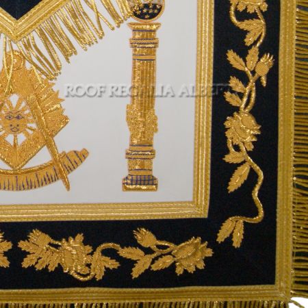 Grand Lodge Past Master Apron Gold #4