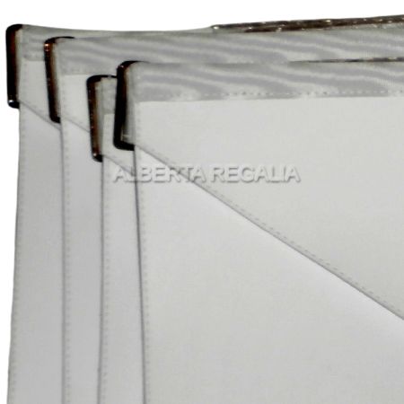 Masonic White Candidate Apron #2