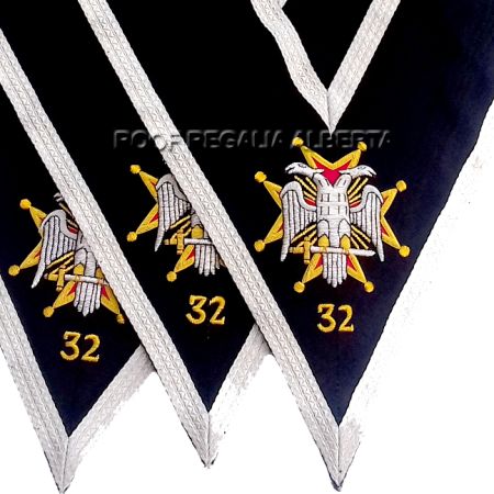 Scottish rite 32 degree collar #2
