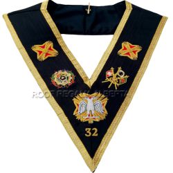 Scottish rite 32nd degree Collar