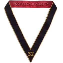 Scottish rite 32nd degree Collarette