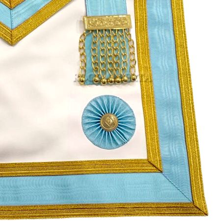 Centennial Master Mason Apron, Real Leather #2