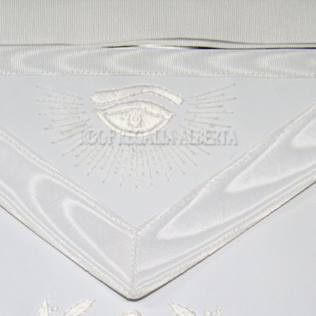 Master Mason Apron White #2