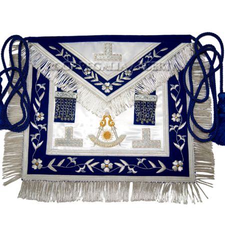 Grand Lodge Past Master Apron with Cords