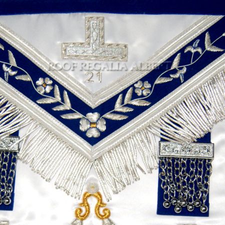 Grand Lodge Past Master Apron with Cords #2