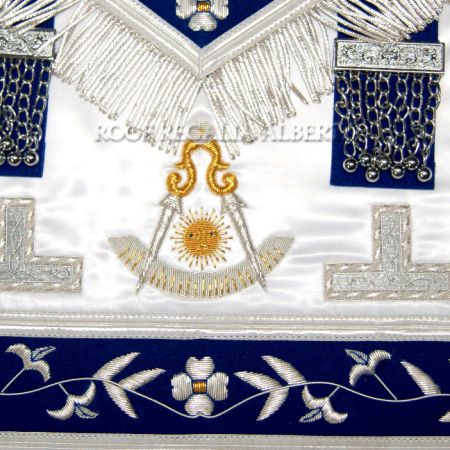 Grand Lodge Past Master Apron with Cords #3