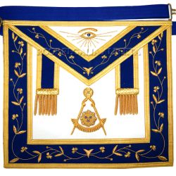 Past Master Apron Grand Lodge Gold