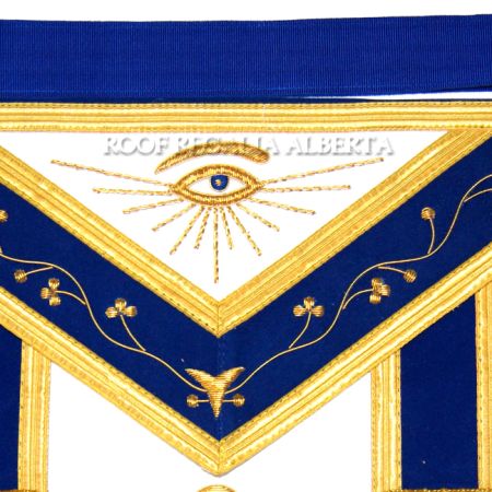 Past Master Apron Grand Lodge Gold #2