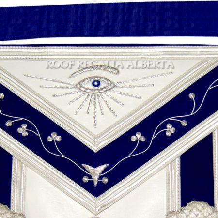 Past Master Apron bullion wire Embroidered #2