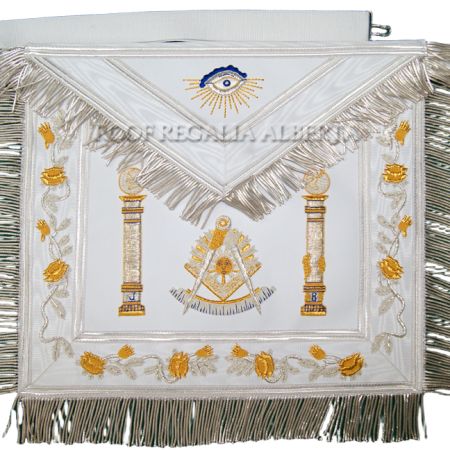 Grand Lodge Past Master Apron white