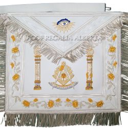 Grand Lodge Past Master Apron white