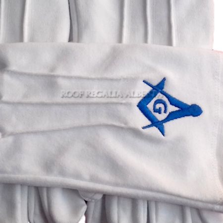 Masonic Master Mason Gloves #2
